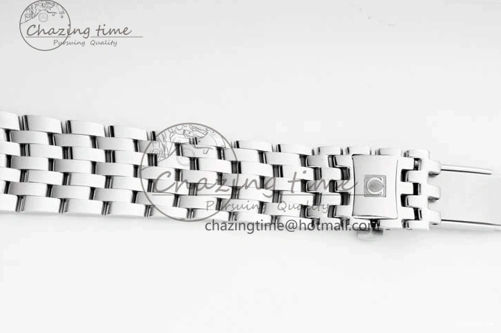 0107 Casual De Ville SS DIWF 1:1 Best Edition White Dial RG Markers on SS Bracelet MIYOTA 7847